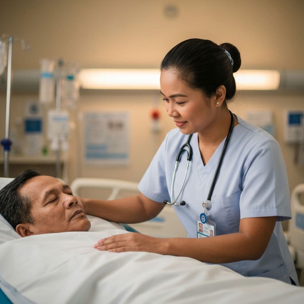 Compassionate elderly care being delivered at Ade Care Home